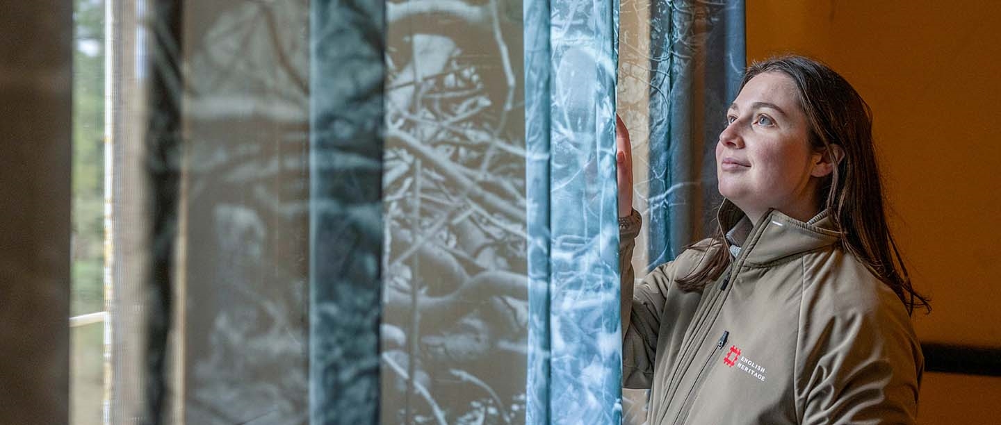 A member of English Heritage Staff